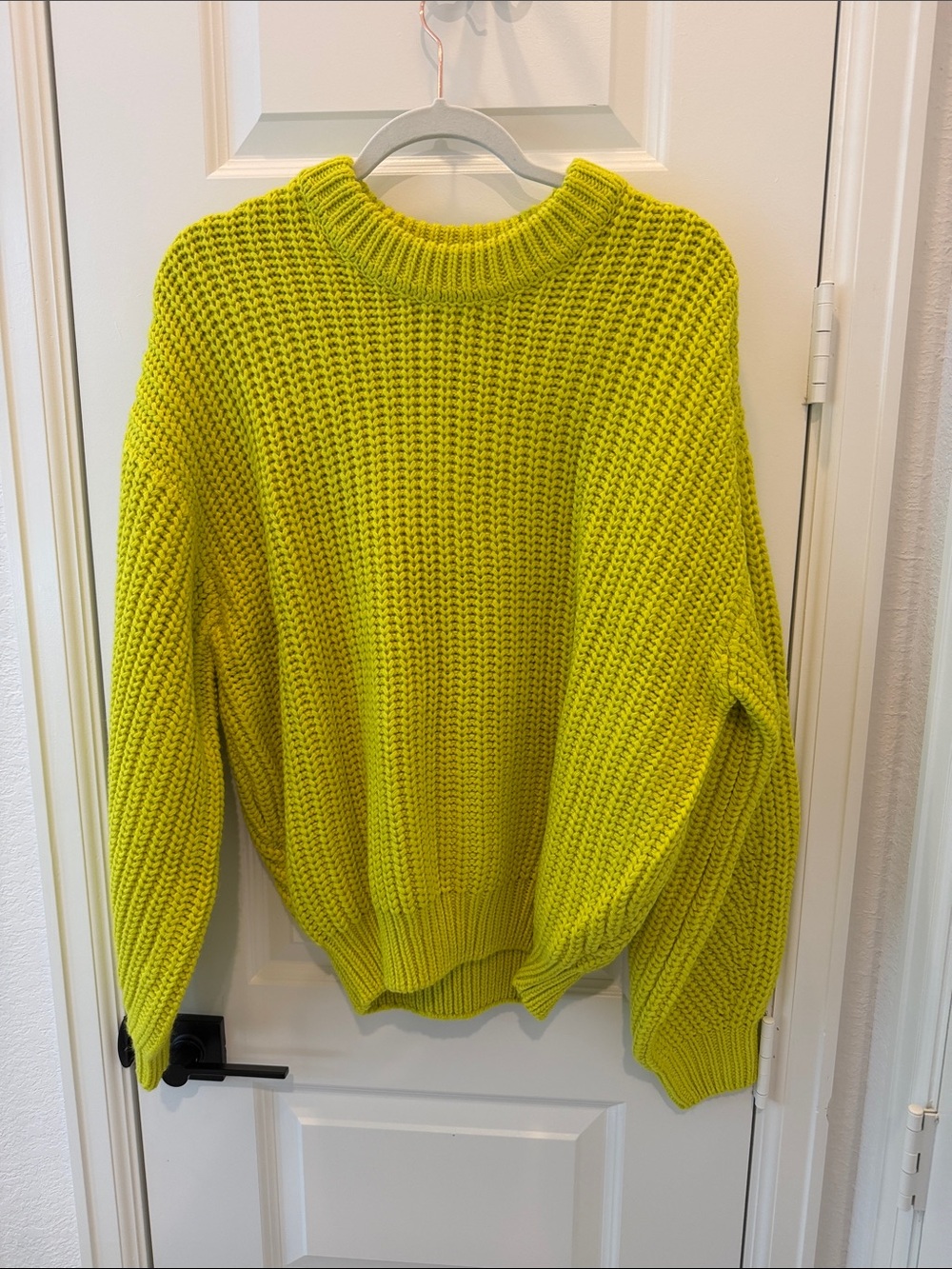 Show Me Your MuMu Lime Knit Bailey Sweater